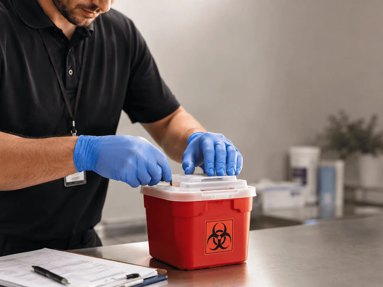 Why choose Sharps Waste Disposal in Saxis, VA